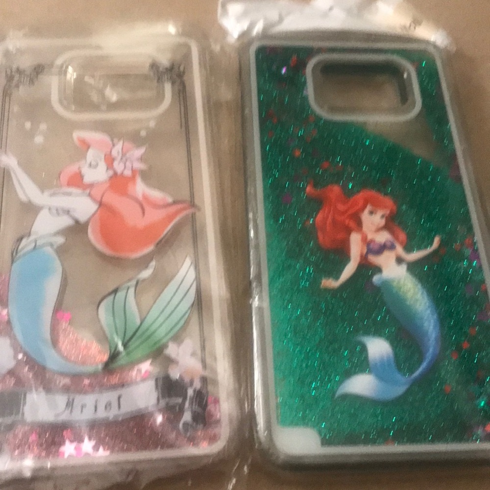 2 cases for note 5 glitter liquid